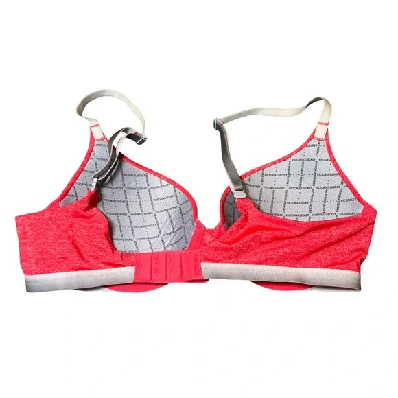 Victorias Secret Size 34B Perfect Shape Bra Pink Space Dye Heathered Underwire - Picture 2 of 11